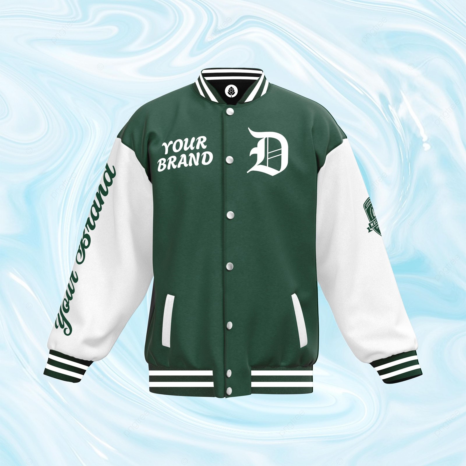 Oversized Varsity jacket - Unisex Jacket